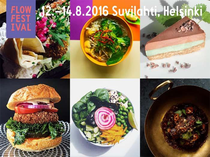Flow Festival 12.–14.8.2016: Uudistuvassa ruokatarjonnassa huippuravintoloita ja vegaaniruokaa