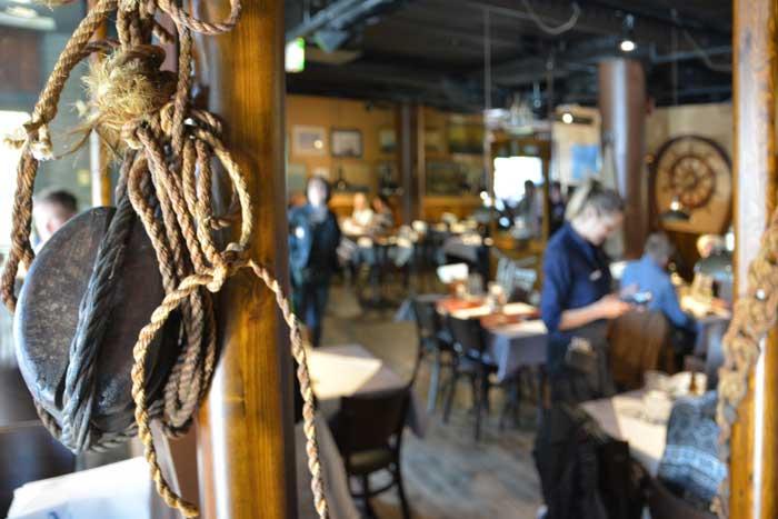 Ravintola Salven silakat löysivät tutun miljöön satama-altaan vastarannalta