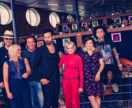 PE 30.12. | Vain elämää LIVE: Chisu, Tähkä, Puu, Gabriel, Hector, Tersäniska ja Kuustonen Vain elämää -tähdet. Kuvaaja Petri Aho