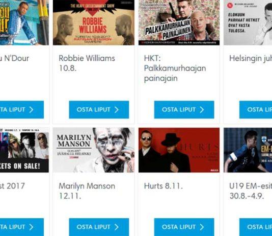 Liput syksyn kohokohtiin Helsingissä