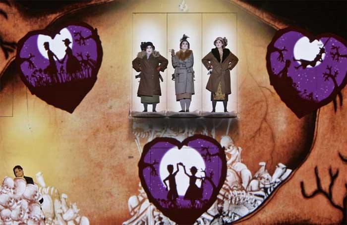 LA 30.12. | Mozartin Taikahuilu yhdistelee Kansallisoopperassa animaatiota ja eläviä laulajia