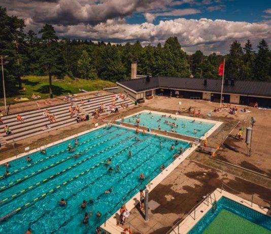 Helsingin maauimalat Kumpula ja Uimastadion kutsuvat polskimaan Kumpulan maauimala. Kuva Aki Rask