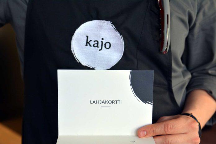 kajo-lahjakortti Lahjakortti - Helsingin ravintolat