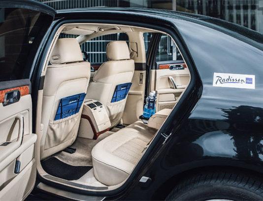 Radisson Blu Hotellien asiakkailla oma kuljetuspalvelu