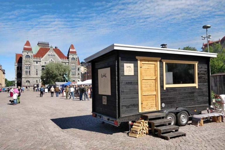 Sauna Rentolassa saunotaan lempeissä löylyissä