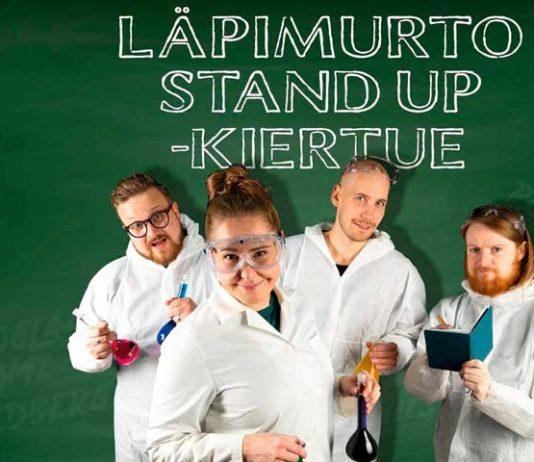 LA 29.2. | Stand up – Läpimurtokiertue: Ursula Herlin, Lasse Oikarinen, Ray Zambino ja Eero Corso