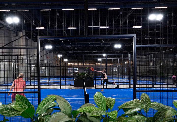 Pääkaupunkiseudun uusin padel-keidas avautui Messukeskukseen