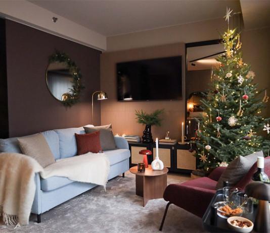 Scandicit ovat panostaneet jouluun: Marski Xmas Blossa -hotellihuone Joulu Helsinki