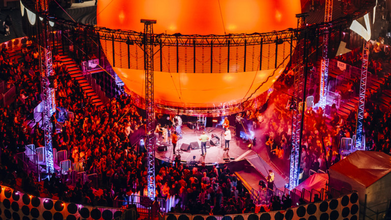 Flow Festivalin Balloon 360° -lavan keikatFlow Festival / KopterCam & Petri Anttila