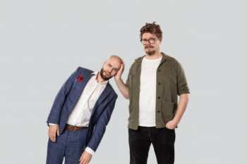 Vihdoinkin irti -stand up show: Tomi Haustola ja Heikki Vilja