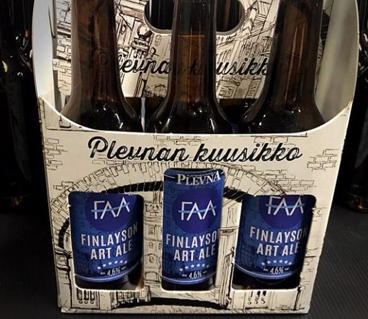 Plevnan oma pullotuslinja toi tuoreet pienpanimotuotteet käden ulottuville mukaan vietäviksi