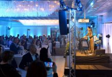 Ilveksen Ballroom kasvoi alkuperäiseen kokoonsa ja kattokruunujen säihkeeseen Itsenäisyyspäivän aatto on usein loistava päivä pikkujouluille. Kuvassa Ilveksen Ballroom. Kuva: Kohokohdat.fi.