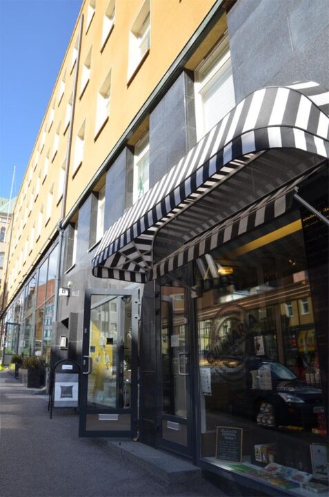 Culinaria Keittiöelämää sijaitsee Aleksis Kiven kadulla, jossa on hyvä pikkuputiikki-, ravintola-, kahvila- ja ruokapöhinä.