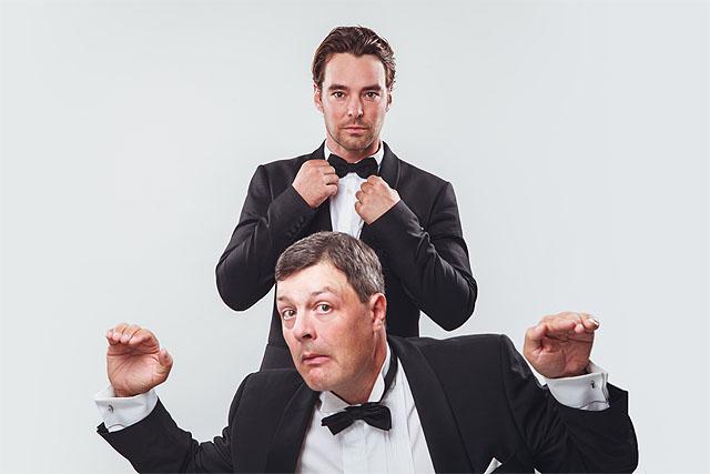 Riku Niemi ja Mikko Leppilampi Tampere-talossa 11.12.2013