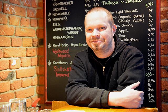 Olutravintola Konttorissa on laskettu herkkuja hanasta jo 15 vuoden ajan