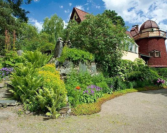 Visavuori Sääksmäellä on myös mainio puutarhakohde