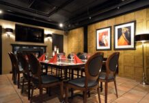 Klassikkoravintola Saludin juhlat: parvi, kabinetit ja loosit esittäytyvät