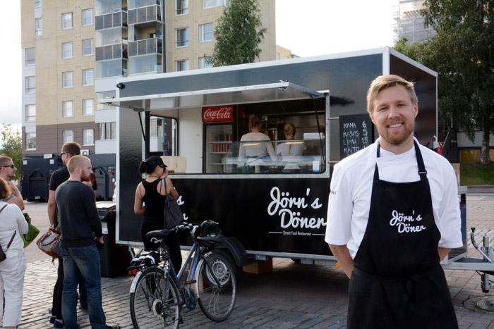 Kebab Tampere - Jör's Döner - Katuruokaa satamassa