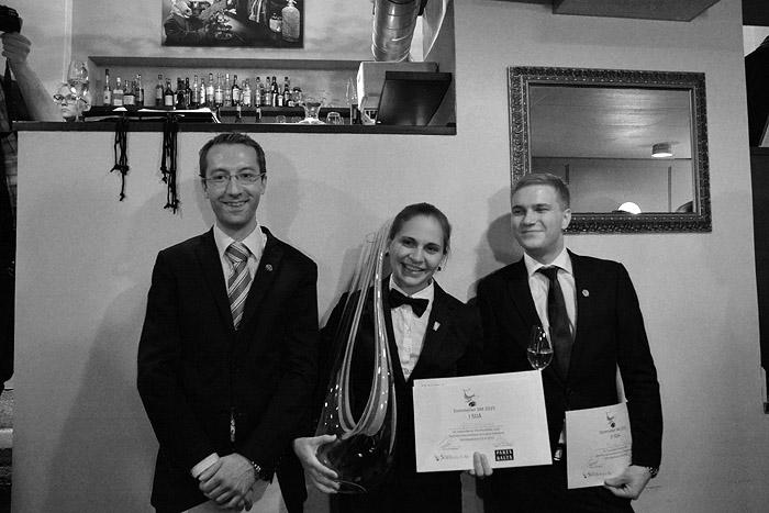 C:n Heidi Mäkinen on Suomen Paras Sommelier ja Trophee Parés Baltà -kisan voittajatar