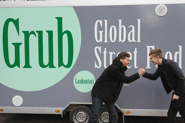 Grub-ruokavaunu toi aasialaiset bánh mì -leivät Laukontorille