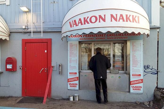 vaakon nakki Vaakon Nakki -grillikioski Pispalassa