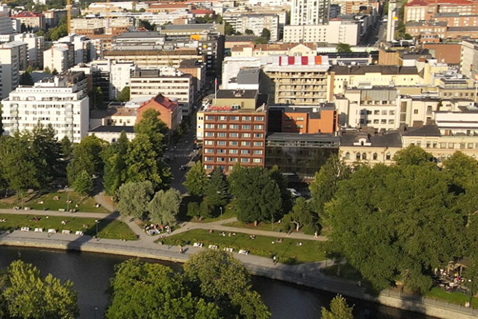 Scandic Hotel Koskipuisto on hotelli lähellä Frenckell ja Tampereen Teatteri
