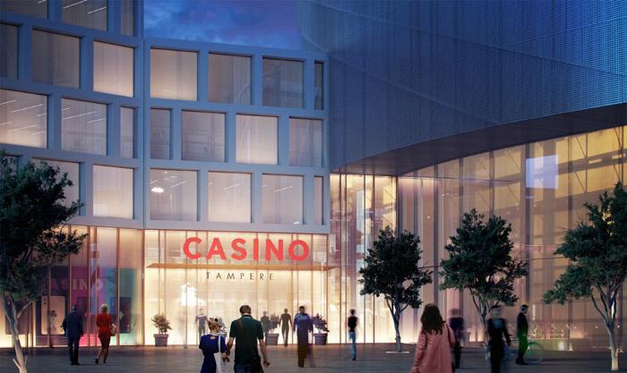 Kasino Tampereen Kansi-areenalle