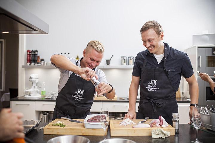 Suursuosittu kastikekurssi Villa Hakkarissa 5.5.2017