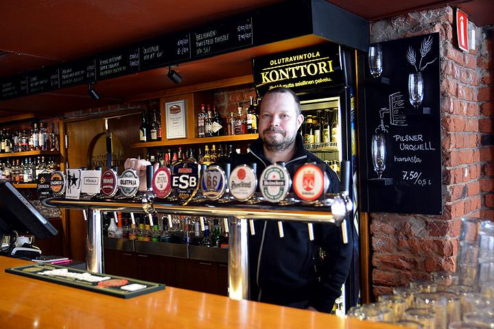 Vuoden olutravintola Konttori uudisti hanansa ja sisustuksensa