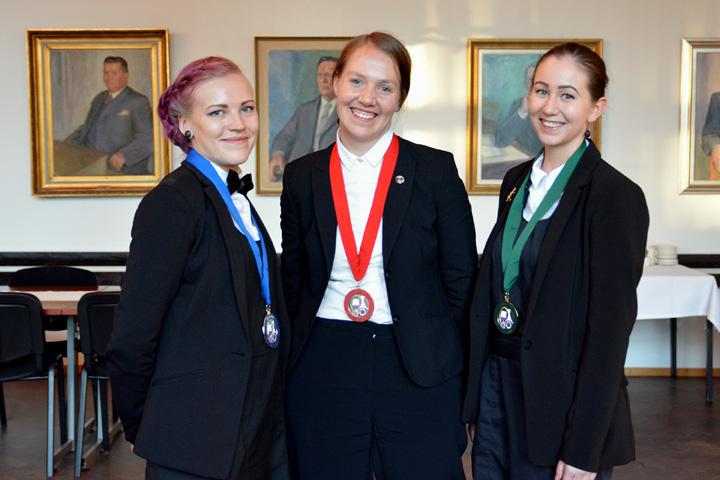 Saara Alander on Vuoden Nuori Sommelier 2017 – tiukat tamperelaisvastustajat toiselle ja kolmannelle sijalle