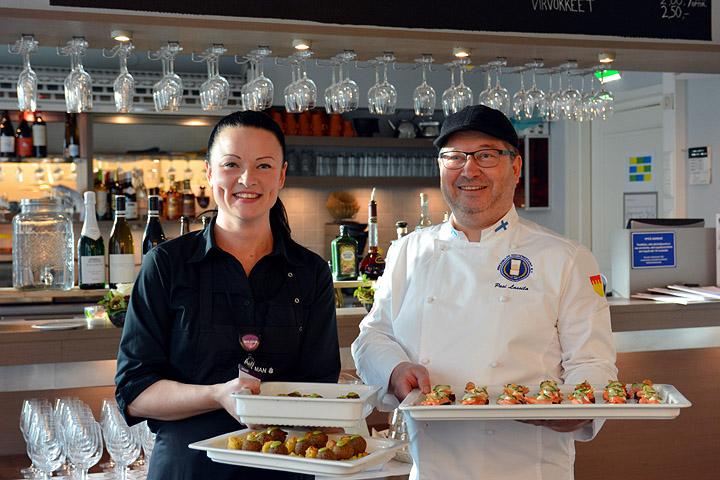Ahlmanin Annan pöytiin tarjoillut lounasannokset ammentavat makuja läheltä ja luonnosta