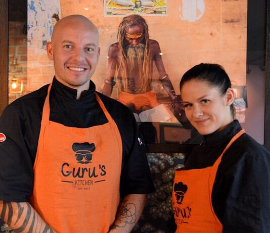 Guru’s Kitchen & Bar avasi Aleksis Kiven kadulle