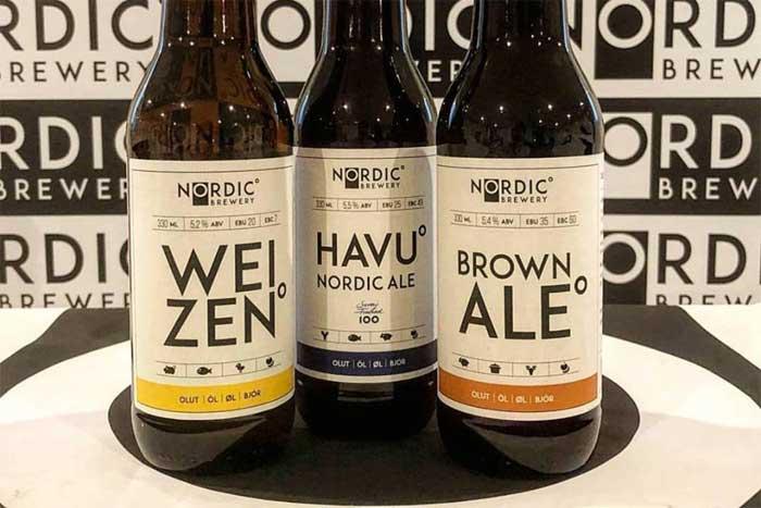 Nordic Breweryn oluita saa nyt myös pullossa