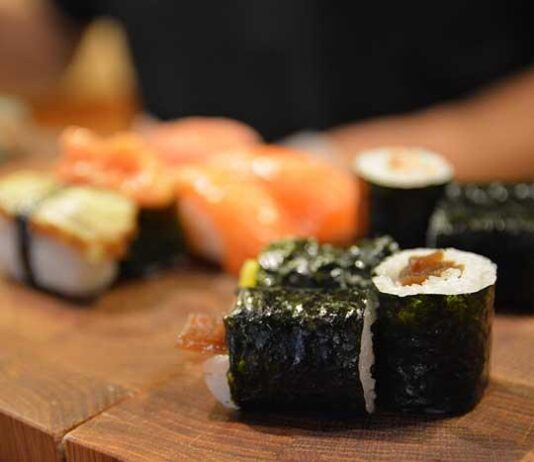 Japanilainen sushiravintola Umami Tampereella