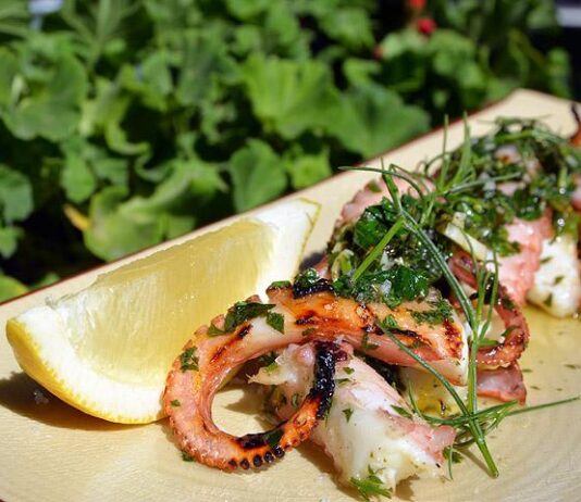 Hiiligrilli käy kuumana – Piemonten mustekala on kesähitti