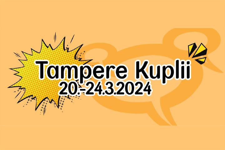 Tampere Kuplii -sarjakuvafestivaali 2024