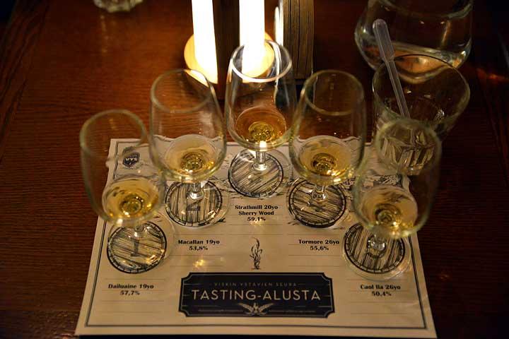 Viskitasting: Aberlourin viskit esittäytyvät Kaksissa Kasvoissa