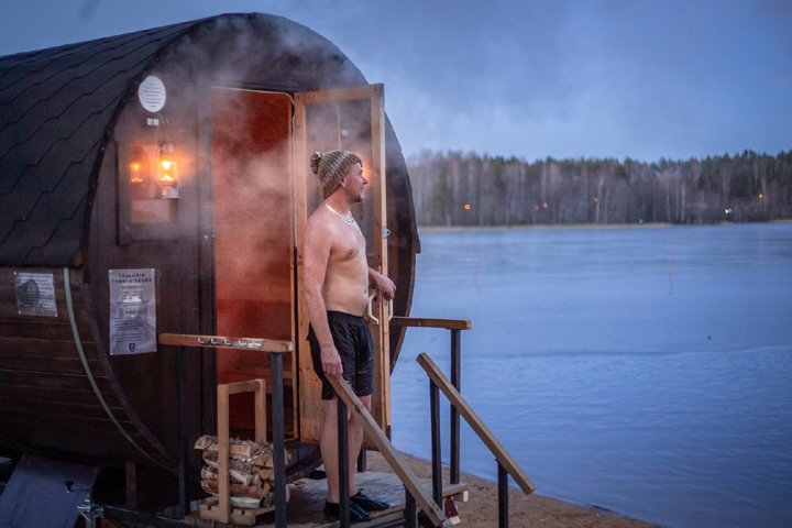 Tohlopin avantosauna - Tynnyrisauna Tampereella