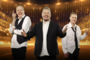 Huulen viemää -stand up show: Arimo Mustonen, Antti Haapala ja Tommi Mujunen