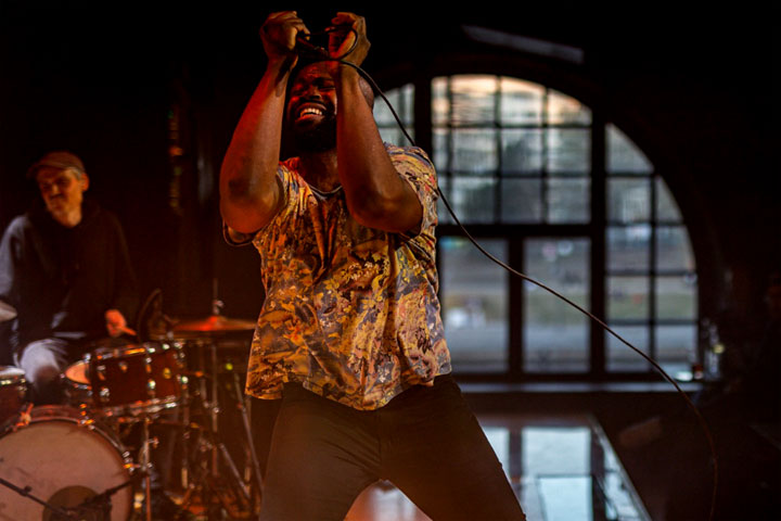 Jesse Markin G Livelab -keikalla viikonloppuna