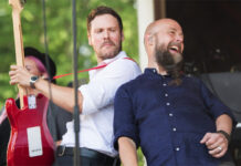 Vesterinen yhtyeineen Laukon kartanon puistokonsertissa 2023. Kuvaaja: Veikko Pyykkö