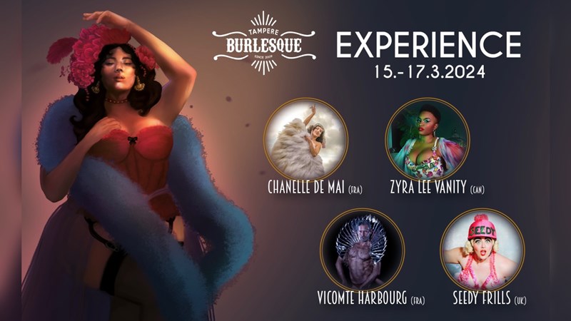 Tampere Burlesque Experience 2024: Teerenpeli Tease
