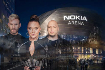 Tampereen Nokia Arenalla järjestetään Suomen suurimmat Euroviisubileet