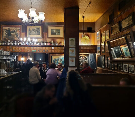 Salhojankadun Pub, Tampere löytyy lähellä Tammelan stadion. Kuva: Kohokohdat.fi