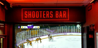Shooters Bar sporttibaari lähellä Nokia Arena. Kuva: Kohokohdat.fi