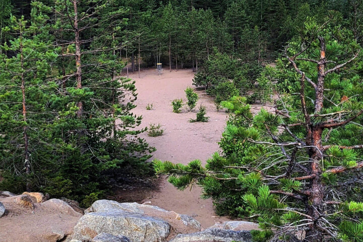 Ylöjärven frisbeegolfrata Julkujärvellä