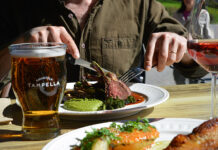 Tampellan maisematerassilla uuden listan annoksia, kesäisiä viinejä sekä cocktaileja