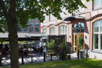 Ravintola Tampella kesäterassi. Kuva Tampella.