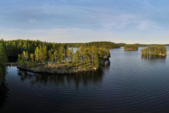 Roninmaan laavu Pukalajarvella luontokohde Orivedella lahella Tampere