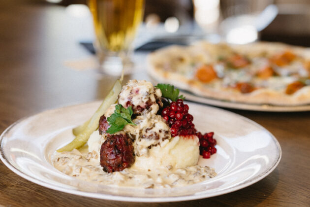 Kalevan Hertta ravintola Litukan punajuuripullat ja lihapullat